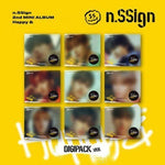 N.SSIGN 2ND MINI ALBUM HAPPY & DIGIPACK VER. | 9 ALBUMS SET