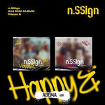 N.SSIGN 2ND MINI ALBUM HAPPY & ABEMA VER.