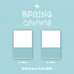 SEVENUS 1ST MINI ALBUM SPRING CANVAS POCA ALBUM