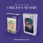 CHUNJI 2ND SINGLE ALBUM A PRECIOUS MEMORY NEMO ALBUM | 2 ALBUMS SET