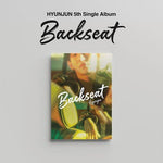 HYUNJUN 5TH SINGLE ALBUM BACKSEAT
