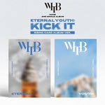 WHIB 2ND SINGLE ALBUM ETERNAL YOUTH : KICK IT (RISING VER.) | 2 ALBUMS SET