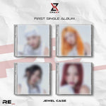 CRAXY 1ST SINGLE ALBUM RE_ (JEWEL CASE VER.) | 4 ALBUMS SET