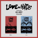 H1-KEY 3RD MINI ALBUM LOVE OR HATE (POCA ALBUM) | 2 ALBUMS SET