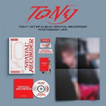 TONY 1ST EP ALBUM SPATIAL RECORDER