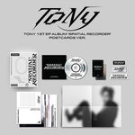 TONY 1ST EP ALBUM SPATIAL RECORDER (POSTCARDS VER.)