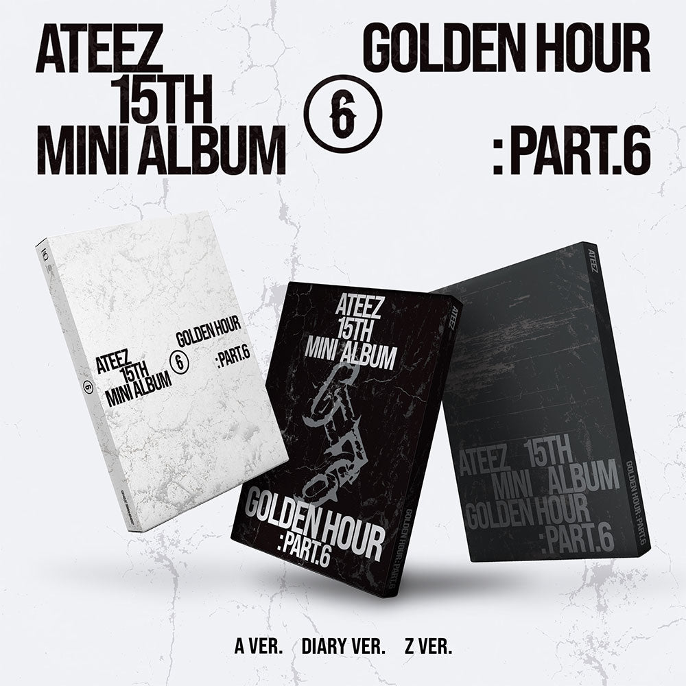 邦楽 .cute!! / DEMO Mini Album Type-A ATEEZ 15TH MINI ALBUM GOLDEN HOUR : Part.6 (PHOTOBOOK VER.) | 3