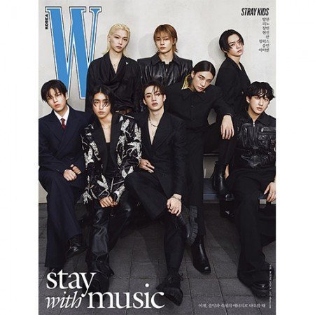 STRAY KIDS W KOREA 2024-06 MAGAZINE – KPOP USA