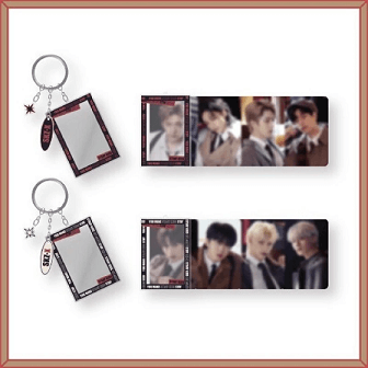 STRAY KIDS 1ST #LOVESTAY SKZ-X TAPE FRAME KEYRING – KPOP USA
