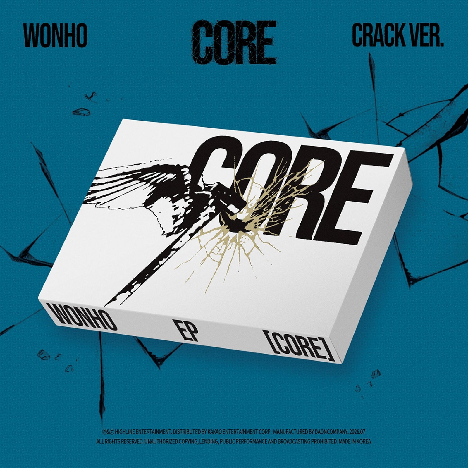 WONHO EP ALBUM CORE (CRACK VER.) – KPOP USA