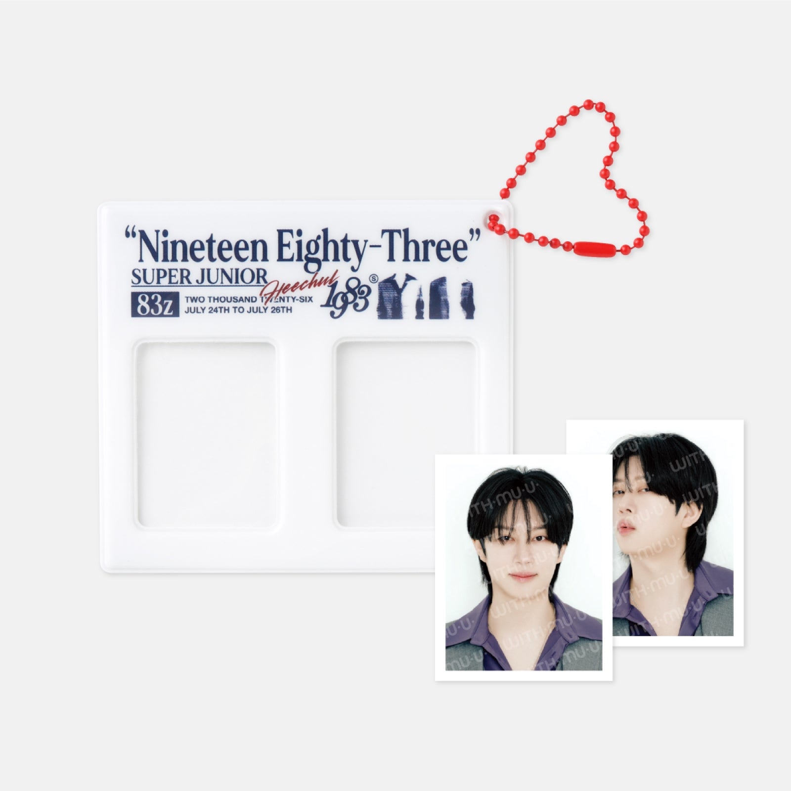 SUPER JUNIOR-83z 1983 FANCON TOUR OFFICIAL MD [ID PHOTO HOLDER SET