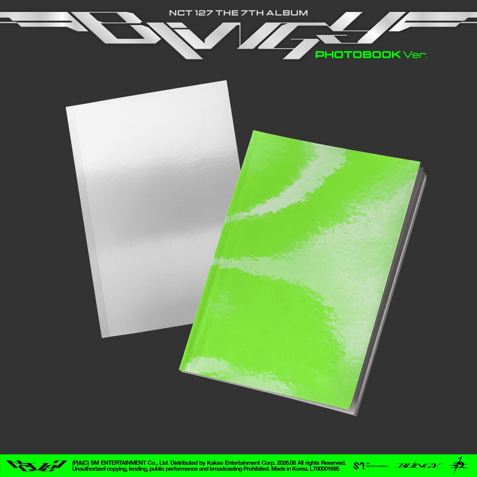 NCT 127 THE 7TH ALBUM BLINGY (PHOTOBOOK VER.) | 2 ALBUMS SET [PRE