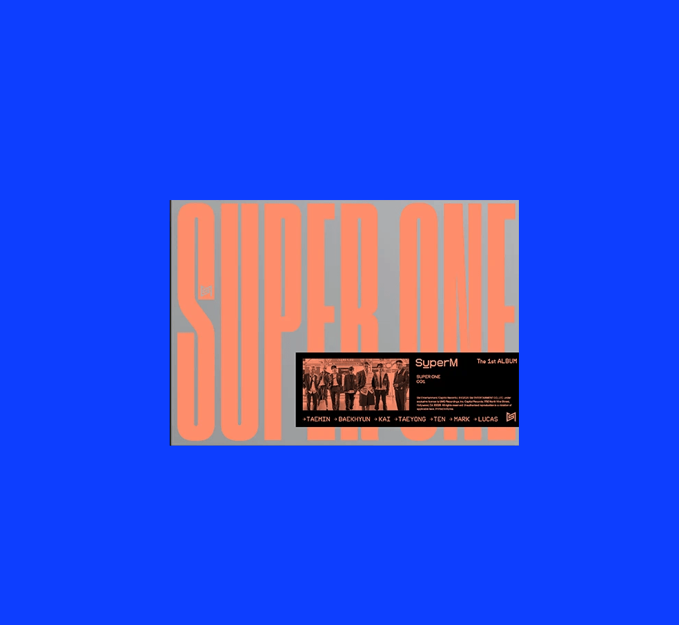 SUPERM THE 1ST ALBUM SUPER ONE (US VERSION) – KPOP USA
