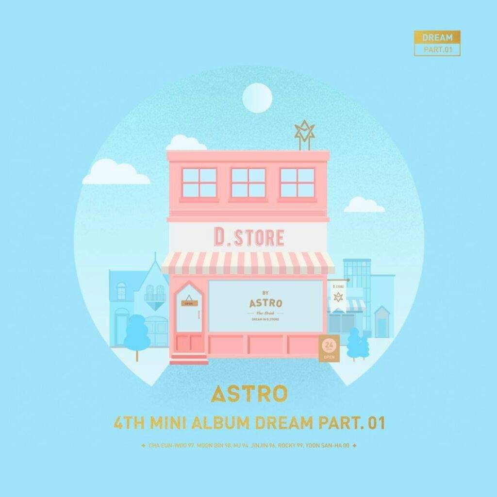 ASTRO DREAM PART 1 4TH MINI ALBUM – KPOP USA