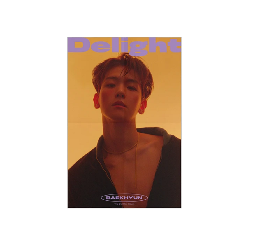 EXO BAEKHYUN DELIGHT OFFICIAL POSTER (CINNAMON VER)5 – KPOP USA