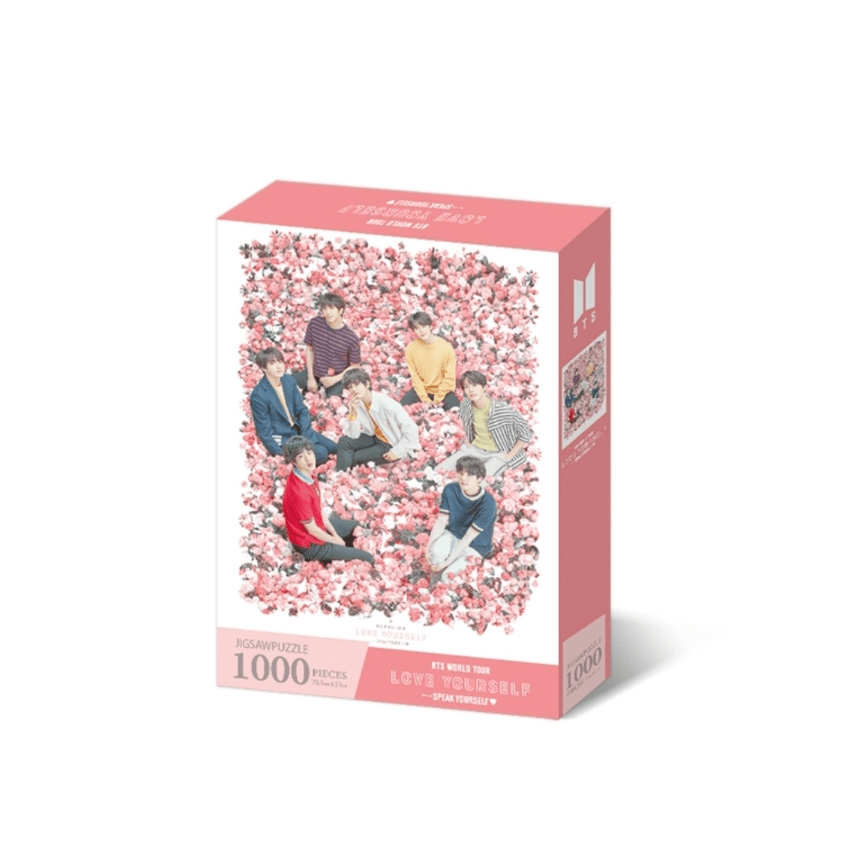 BTS WORLD TOUR POSTER JIGSAW PUZZLE SET LOVE YOURSELF : SPEAK