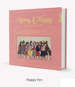 TWICE MERRY & HAPPY 1ST ALBUM REPACKAGE | INCLUDES 1 RANDOM TWICE PHOTOCARD PER ALBUM