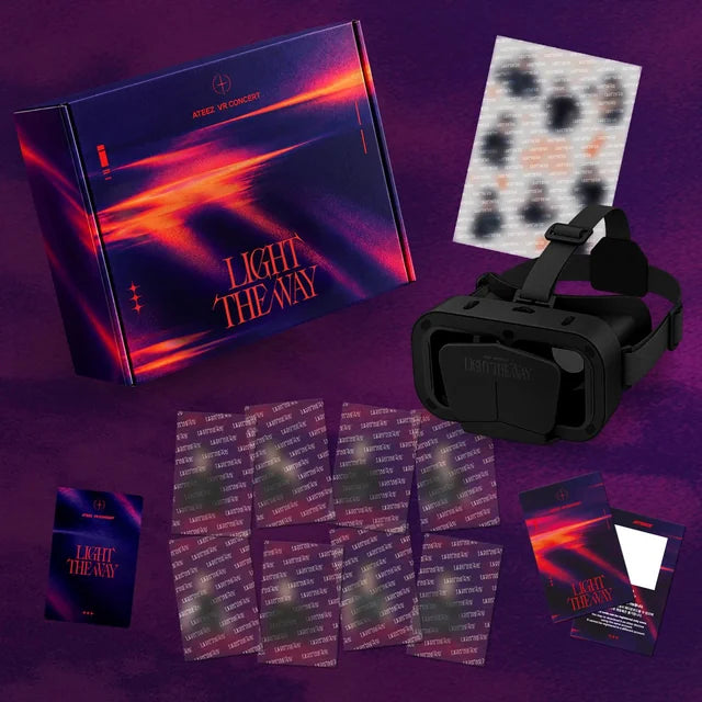 ATEEZ LIGHT THE WAY VR ユノトレカ2種セット ATEEZ LIGHT THE WAY VR CONCERT BOX [PRE] – KPOP USA