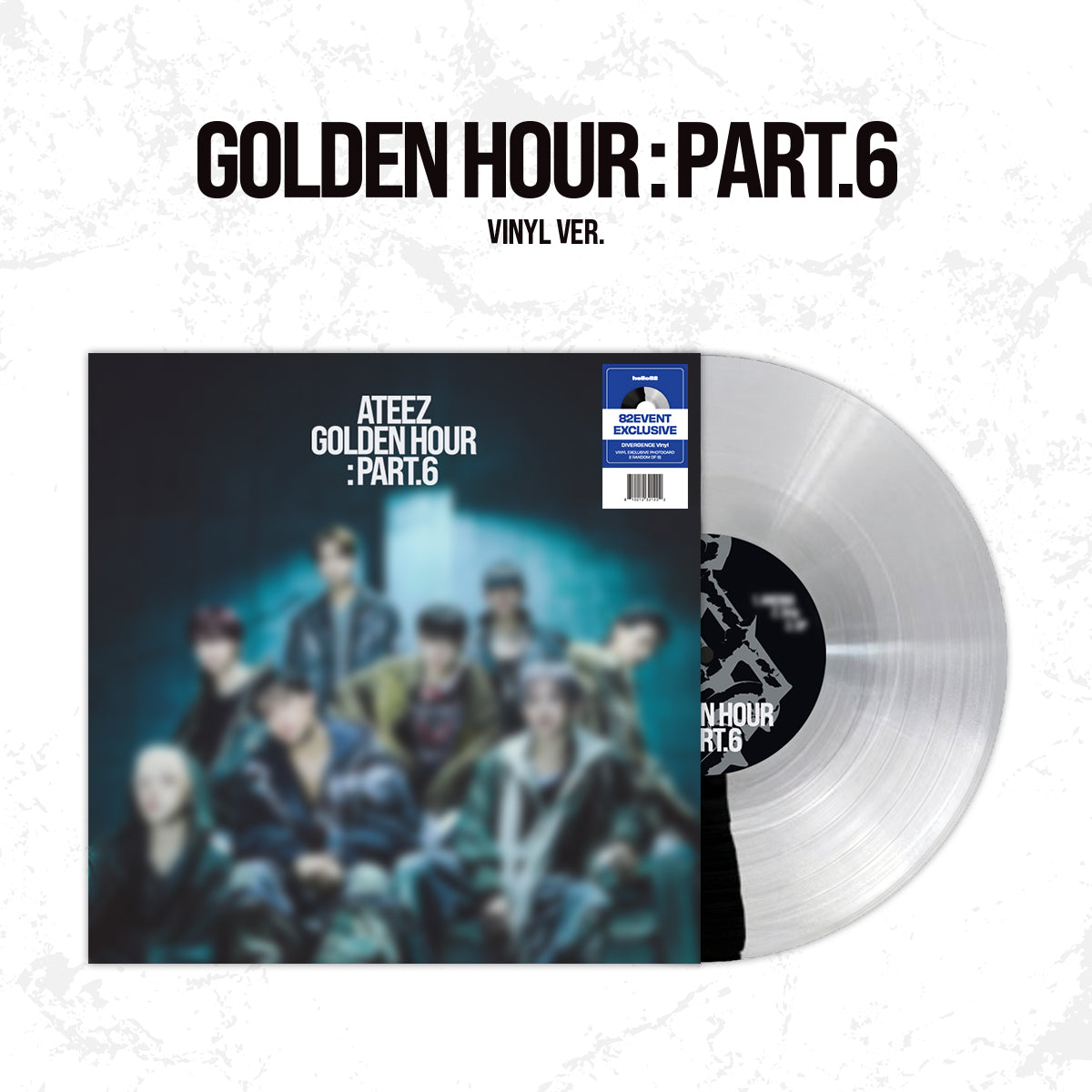 ATEEZ Goldenhour3 Hello82 ホンジュンUS限定【希少】 ATEEZ GOLDEN HOUR : Part.6 (VINYL VER.) U.S VER HELLO82 [82EVENT