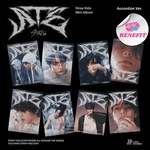 STRAY KIDS ATE MINI ALBUM ACCORDION VER. - 8 ALBUMS SET | ADDED 1 PC KPOP USA OFFICIAL PHOTOCARD PER ALBUM