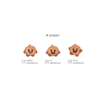 BT21 OFFICIAL BABY WAPPEN BADGE RANDOM (LARGE)