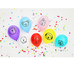 BT21 OFFICIAL PARTY BALLOONS