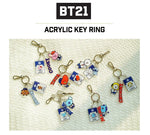 BT21 OFFICIAL ACRYLIC KEYRING