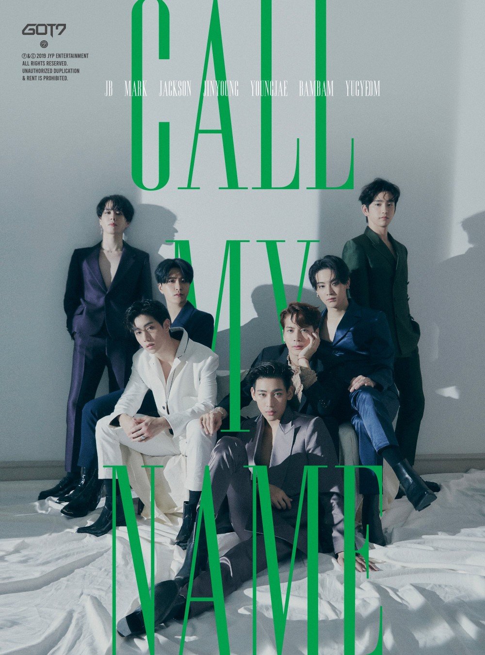 GOT7 CALL MY NAME MINI ALBUM / $2 ADD ON PER POSTER – KPOP USA