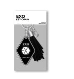 EXO OFFICIAL LEATHER TASSEL KEYCHAIN