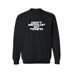 EXO OFFICIAL DON'T MESS UP MY TEMPO BLACK SWEATER