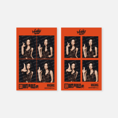 AESPA 2026 SM ARTIST SEASON'S GREETINGS OFFICIAL MD [4CUT PHOTO