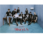 SF9 9LORYUS 8TH MINI ALBUM OFFICIAL POSTER (BLACK CHASER VER)