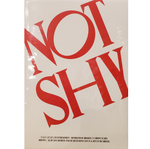 OFFICIAL ITZY NOT SHY STICKER AND POST CARD SET