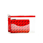 RED VELVET OFFICIAL CLUTCH WITH MAKE UP BAG & KEYCHAIN