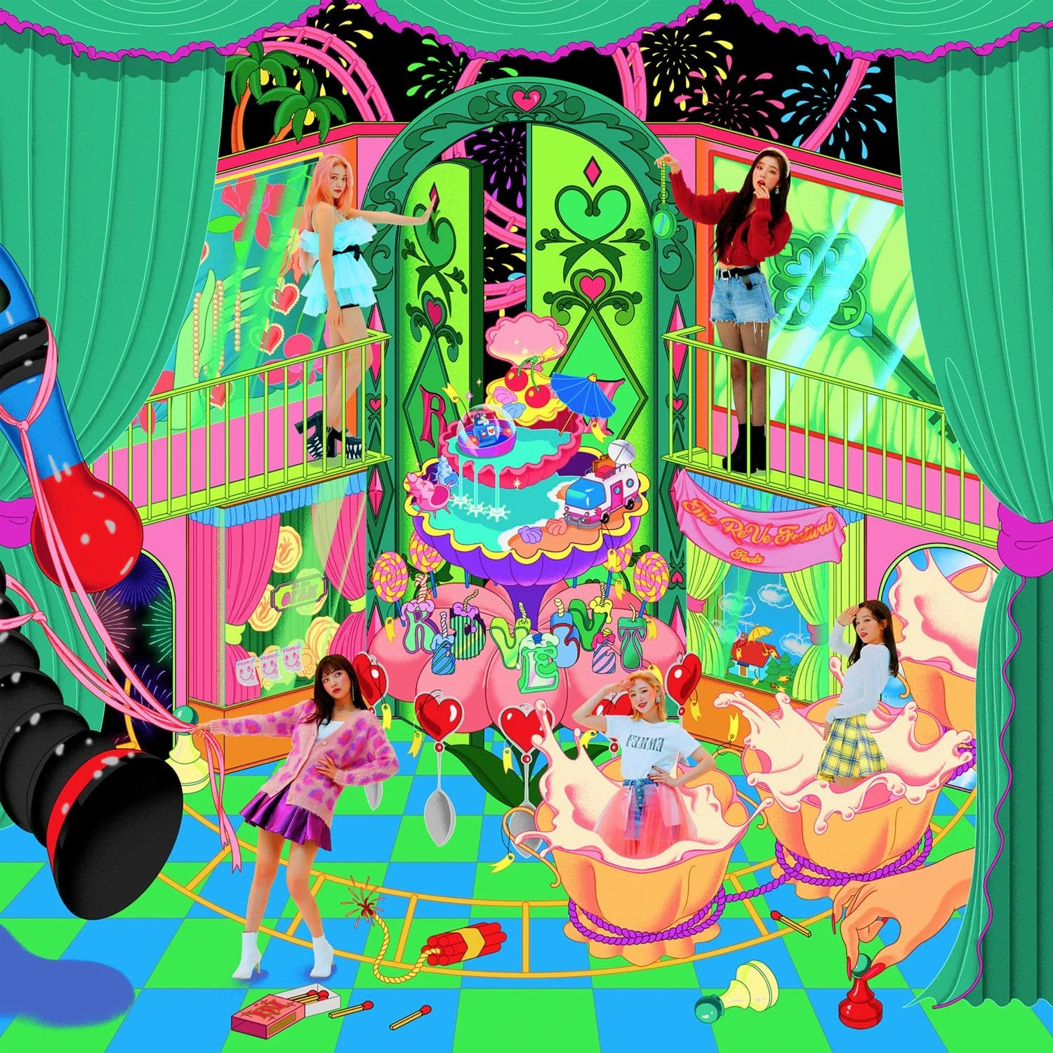 Red Velvet ジョイ　公式トレカ　festival finale RED VELVET THE REVE FESTIVAL SCRAPBOOK VERSION REPACKAGE ALBUM