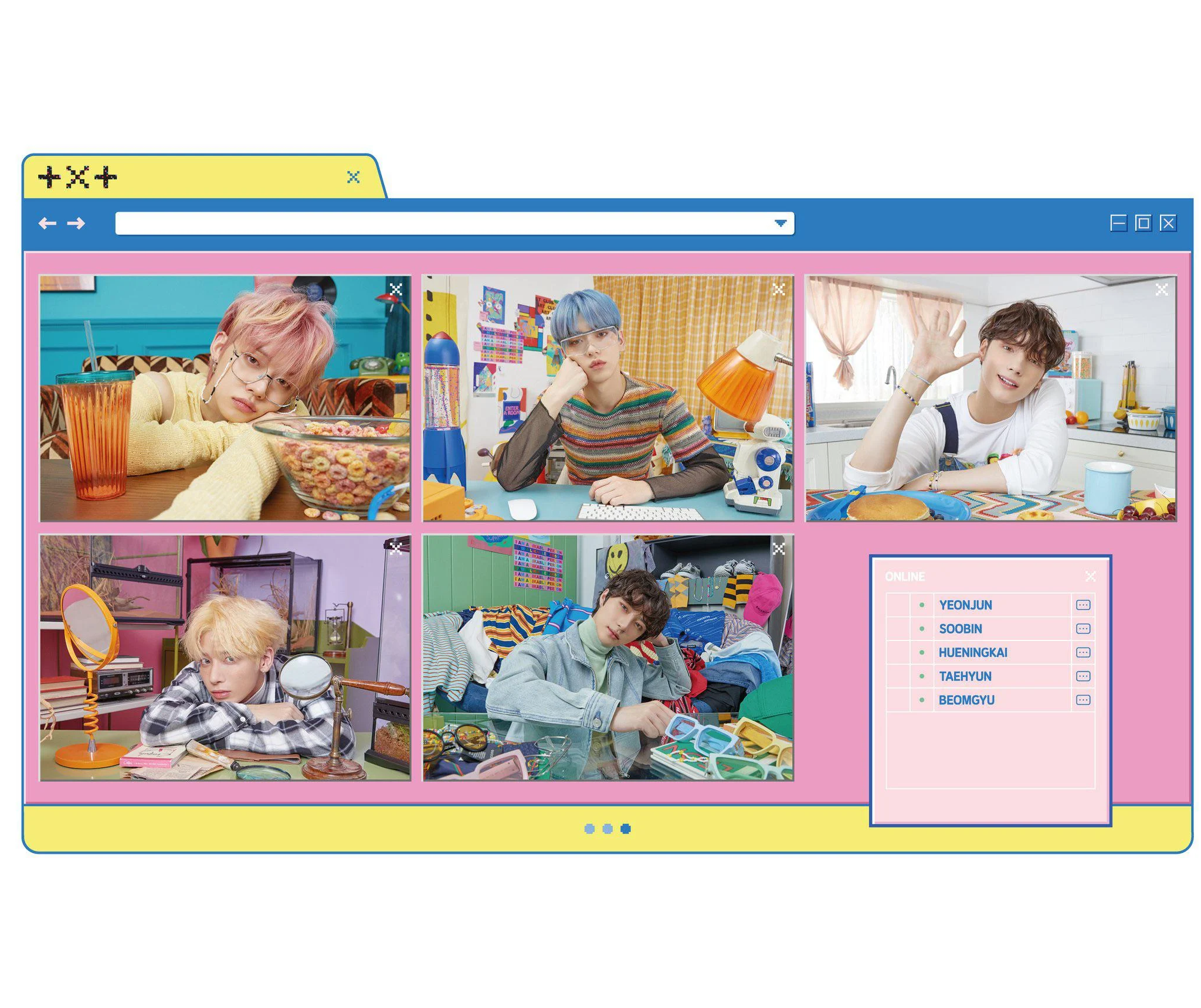 TXT MINISODE1 : BLUE HOUR ALBUM OFFICIAL POSTER (R. VER) – KPOP USA