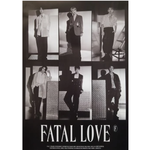 MONSTA X FATAL LOVE 3RD ALBUM OFFICIAL POSTER (VER 4)