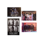 MONSTA X FATAL LOVE 3RD ALBUM OFFICIAL POSTERS (4 POSTERS SET)