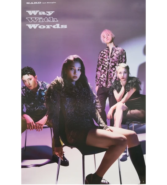 KARD WAY WITH WORDS ALBUM OFFICIAL POSTER – KPOP USA