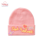 RED VELVET DAY 2 BEANIE WITH PATCH WITH PHOTO TAG