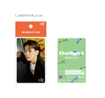 EXO BAEKHYUN DELIGHT CASHBEE CARD