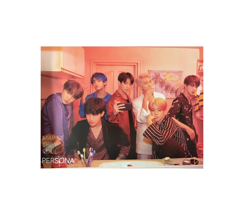 BTS MAP OF THE SOUL PERSONA OFFICIAL POSTER (VER 2) – KPOP USA