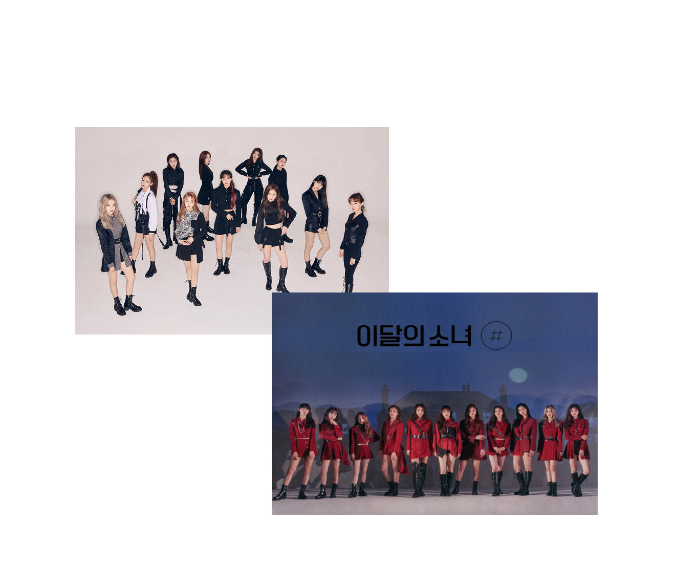 LOONA # 2ND MINI ALBUM OFFICIAL POSTER LIMITED VERSION (2 POSTER