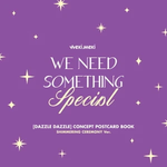 WEKI MEKI DIGITAL SINGLE DAZZLE DAZZLE OFFICIAL MERCHANDISE CONCEPT POSTCARD BOOK | INCLUDES 2 RANDOM WEKI MEKI PHOTOCARDS PER ALBUM