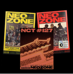 NCT 127 NEO ZONE 2ND ALBUM 3 ALBUMS SET (VER N, C, T)
