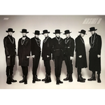 ATEEZ 4TH MINI ALBUM TREASURE EPILOGUE ACTION TO ANSWER OFFICIAL DOUBLE SIDED POSTER (BLUE VERSION)