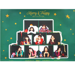 TWICE MERRY&HAPPY 1ST ALBUM REPACKAGE OFFICIAL POSTER (MERRY VER)