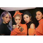 MAMAMOO 2ND ALBUM REALITY IN BLACK OFFICIAL POSTER (VER 1)