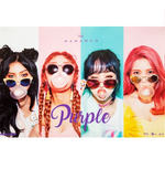MAMAMOO PURPLE 5TH MINI ALBUM OFFICIAL POSTER (BUBBLE VER)