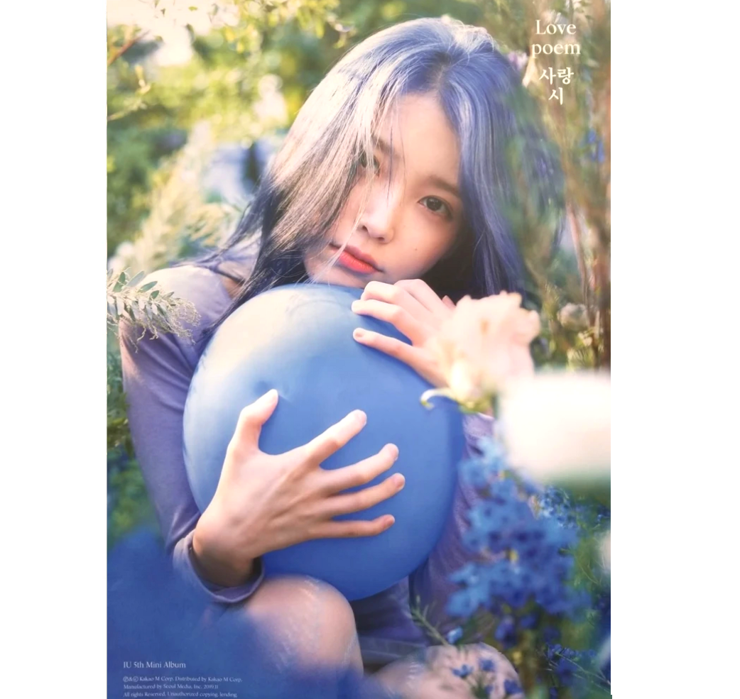 IU LOVE POEM 5TH MINI ALBUM OFFICIAL POSTER – KPOP USA
